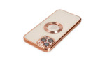 Newface iPhone 12 Pro Max Kılıf Slot Silikon - Rose Gold
