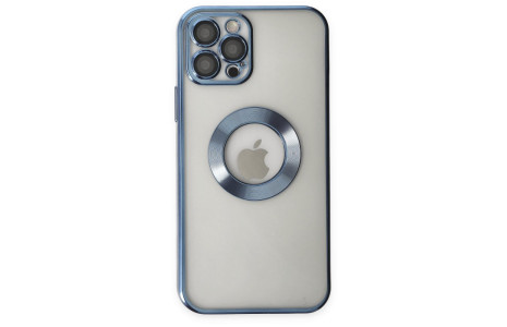 Newface iPhone 12 Pro Max Kılıf Slot Silikon - Sierra Blue