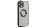 Newface iPhone 12 Pro Max Kılıf Slot Silikon - Siyah