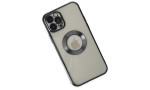 Newface iPhone 12 Pro Max Kılıf Slot Silikon - Siyah