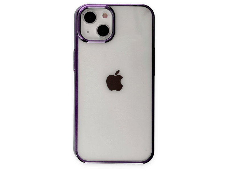 Newface iPhone 13 Kılıf Element Silikon - Mor