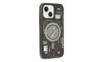 Newface iPhone 13 Kılıf Fosforlu Metal Slim Magneticsafe Kapak - Siyah