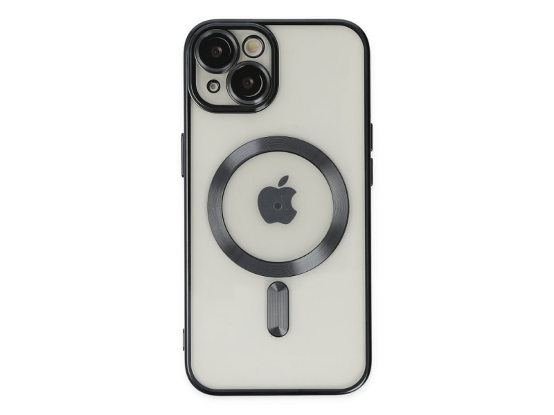 Newface iPhone 13 Kılıf Kross Magneticsafe Kapak - Siyah