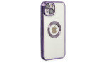 Newface iPhone 13 Kılıf Slot Silikon - Mor
