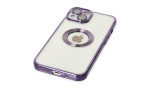 Newface iPhone 13 Kılıf Slot Silikon - Mor