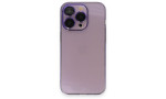 Newface iPhone 13 Pro Kılıf Armada Lensli Kapak - Lila