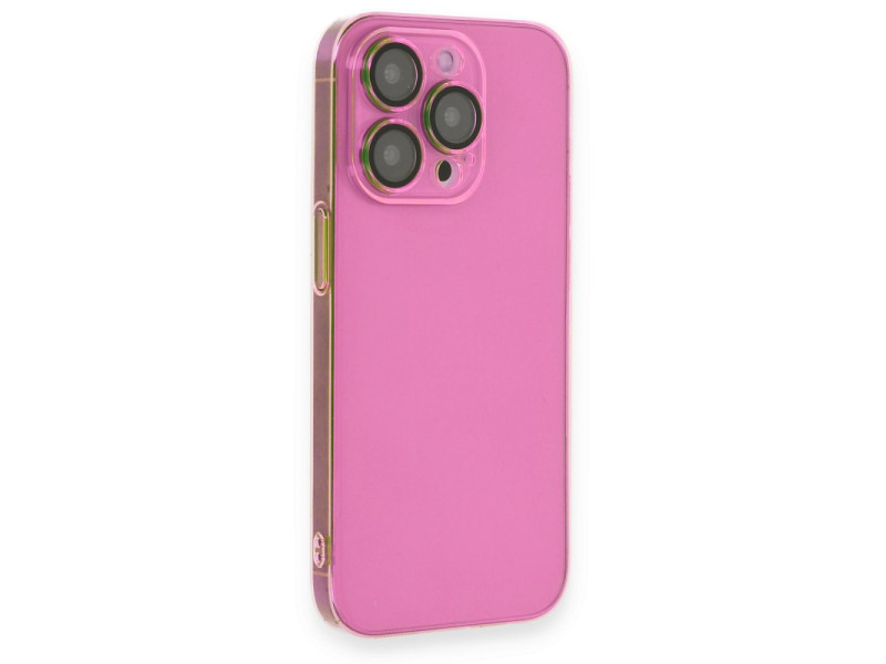 Newface iPhone 13 Pro Kılıf Armada Lensli Kapak - Pembe