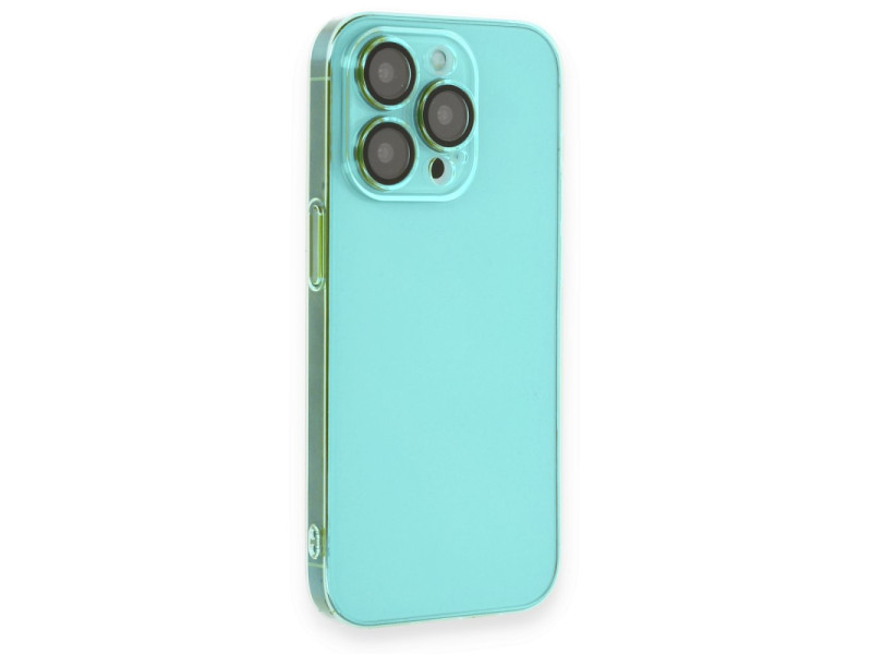 Newface iPhone 13 Pro Kılıf Armada Lensli Kapak - Yeşil