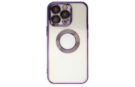 Newface iPhone 13 Pro Kılıf Slot Silikon - Mor