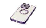 Newface iPhone 13 Pro Kılıf Slot Silikon - Mor