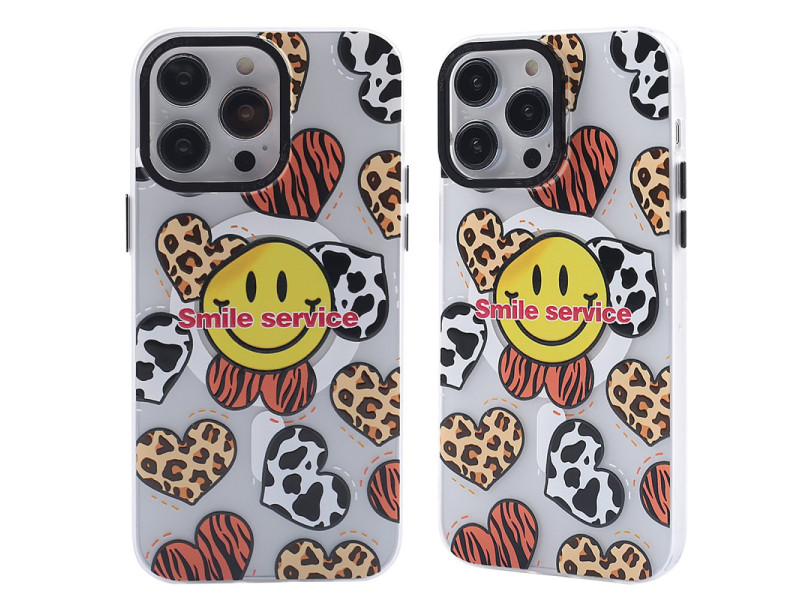 Newface iPhone 13 Pro Max Kılıf Apollo Magneticsafe Desenli Kapak - Apollo Şeffaf - 2