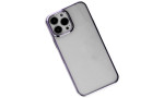 Newface iPhone 13 Pro Max Kılıf Element Silikon - Mor