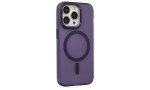 Newface iPhone 13 Pro Max Kılıf Lodos Magneticsafe Mat Kapak - Mor