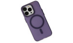 Newface iPhone 13 Pro Max Kılıf Lodos Magneticsafe Mat Kapak - Mor