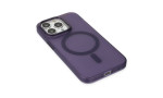 Newface iPhone 13 Pro Max Kılıf Lodos Magneticsafe Mat Kapak - Mor