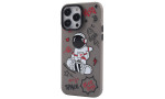 Newface iPhone 13 Pro Max Kılıf Prada Desenli Kapak - Prada Siyah - 1