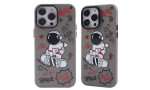 Newface iPhone 13 Pro Max Kılıf Prada Desenli Kapak - Prada Siyah - 1