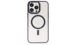 Newface iPhone 13 Pro Max Kılıf Room Magneticsafe Silikon - Derin Mor