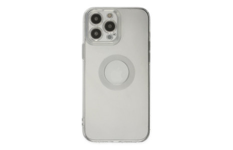 Newface iPhone 13 Pro Max Kılıf Santa Lens Silikon - Şeffaf