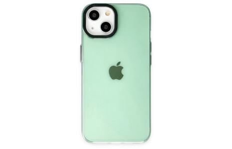 Newface iPhone 14 Kılıf Anka PC Sert Metal Kapak - Yeşil