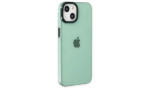 Newface iPhone 14 Kılıf Anka PC Sert Metal Kapak - Yeşil