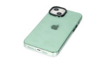 Newface iPhone 14 Kılıf Anka PC Sert Metal Kapak - Yeşil
