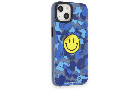 Newface iPhone 14 Kılıf Apollo Magneticsafe Desenli Kapak - Apollo Mavi - 1