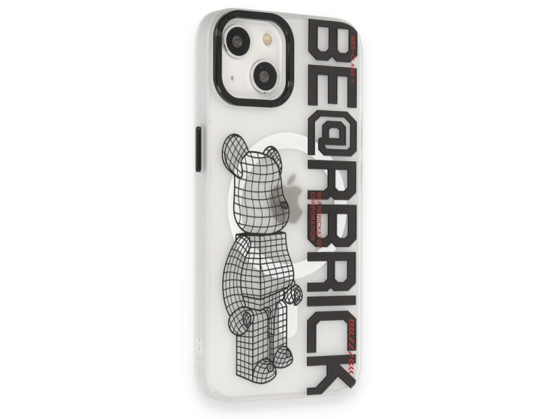 Newface iPhone 14 Kılıf Apollo Magneticsafe Desenli Kapak - Apollo Şeffaf - 1