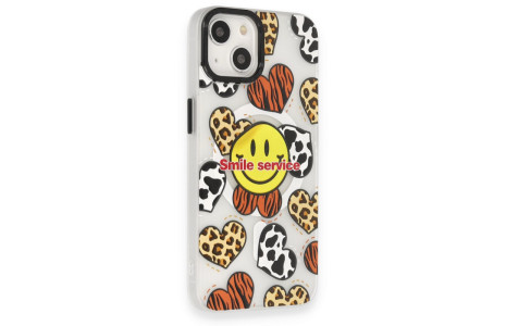 Newface iPhone 14 Kılıf Apollo Magneticsafe Desenli Kapak - Apollo Şeffaf - 2