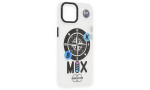Newface iPhone 14 Kılıf Apollo Magneticsafe Desenli Kapak - Apollo Şeffaf - 3