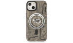 Newface iPhone 14 Kılıf Apollo Magneticsafe Desenli Kapak - Apollo Siyah - 1