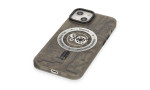 Newface iPhone 14 Kılıf Apollo Magneticsafe Desenli Kapak - Apollo Siyah - 1