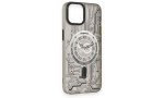 Newface iPhone 14 Kılıf Apollo Magneticsafe Desenli Kapak - Apollo Siyah - 1