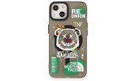 Newface iPhone 14 Kılıf Apollo Magneticsafe Desenli Kapak - Apollo Siyah - 2
