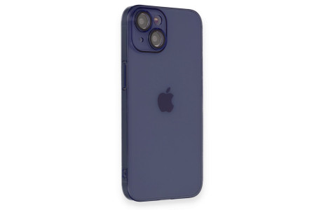 Newface iPhone 14 Kılıf Armada Lensli Kapak - Lacivert