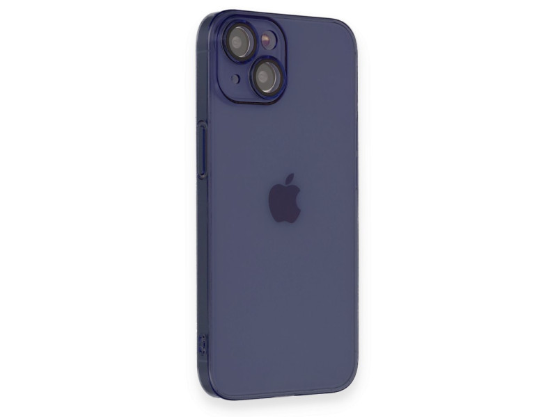 Newface iPhone 14 Kılıf Armada Lensli Kapak - Lacivert