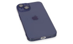 Newface iPhone 14 Kılıf Armada Lensli Kapak - Lacivert