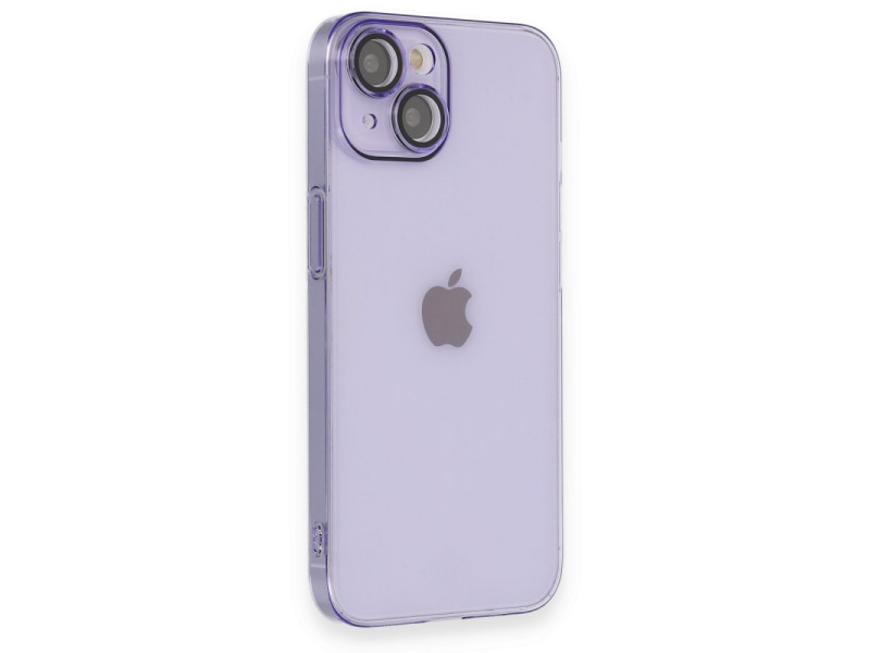 Newface iPhone 14 Kılıf Armada Lensli Kapak - Mor