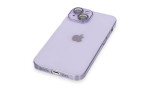 Newface iPhone 14 Kılıf Armada Lensli Kapak - Mor