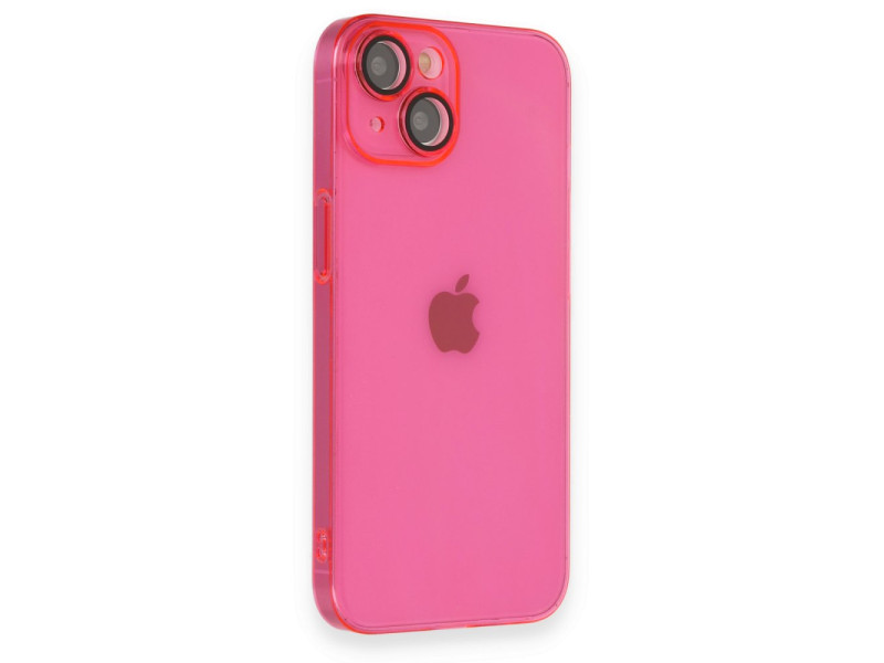 Newface iPhone 14 Kılıf Armada Lensli Kapak - Pembe