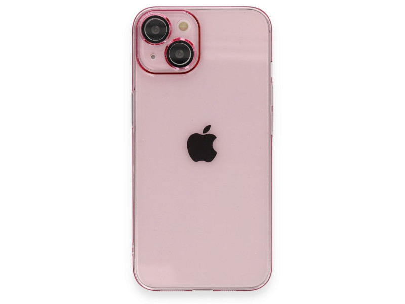 Newface iPhone 14 Kılıf Armada Lensli Kapak - Rose Gold