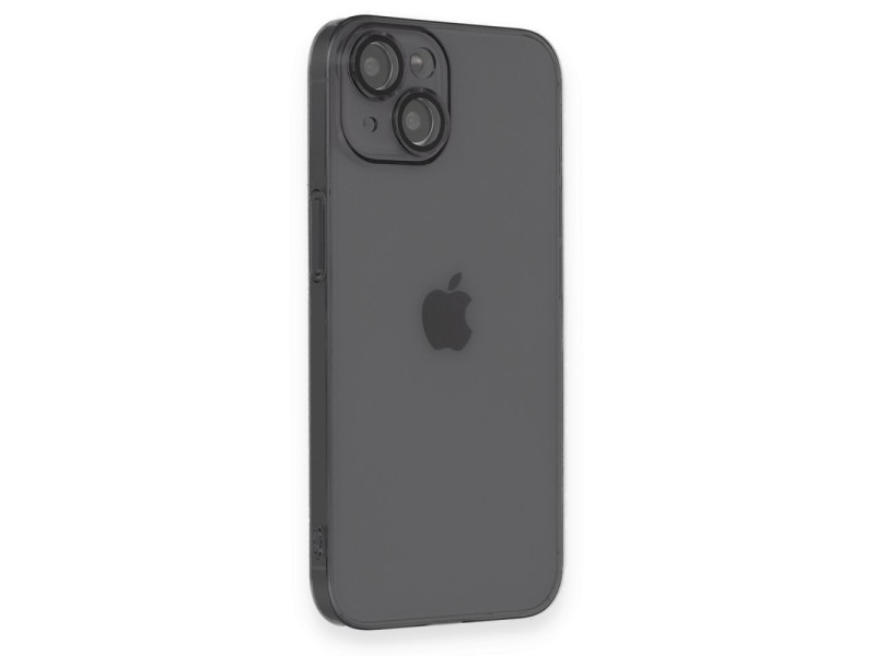Newface iPhone 14 Kılıf Armada Lensli Kapak - Siyah