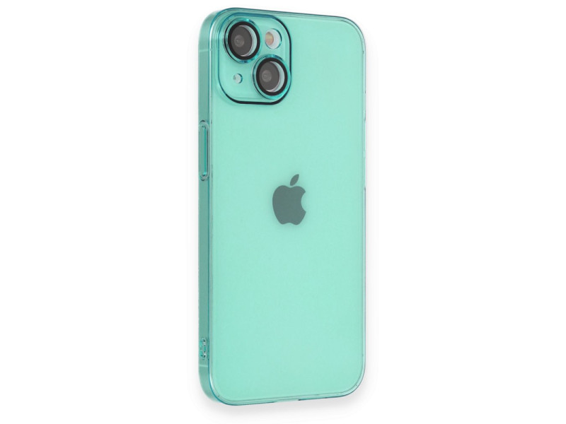 Newface iPhone 14 Kılıf Armada Lensli Kapak - Yeşil