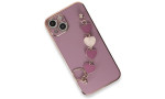 Newface iPhone 14 Kılıf Esila Silikon - Mor