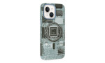 Newface iPhone 14 Kılıf Fosforlu Metal Slim Magneticsafe Kapak - Yeşil