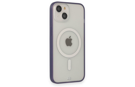 Newface iPhone 14 Kılıf Grand Magneticsafe Kapak - Mor