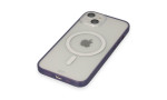 Newface iPhone 14 Kılıf Grand Magneticsafe Kapak - Mor