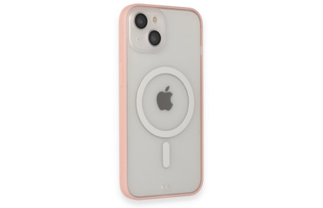 Newface iPhone 14 Kılıf Grand Magneticsafe Kapak - Pembe
