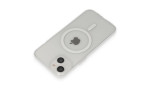Newface iPhone 14 Kılıf Grand Magneticsafe Kapak - Şeffaf