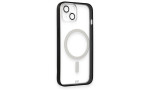 Newface iPhone 14 Kılıf Grand Magneticsafe Kapak - Siyah